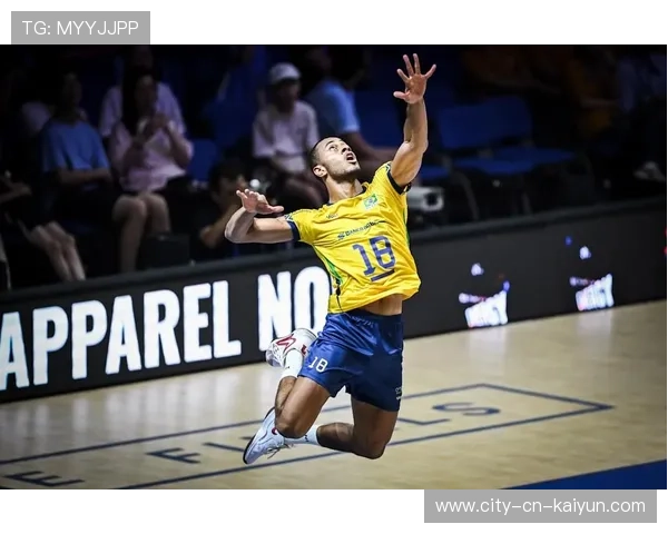 巴西男排快球配合精准直落三分，重燃赛场激情